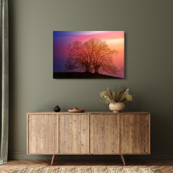 Slika drveća u magli (90x60 cm)
