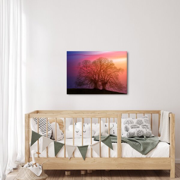 Slika drveća u magli (70x50 cm)