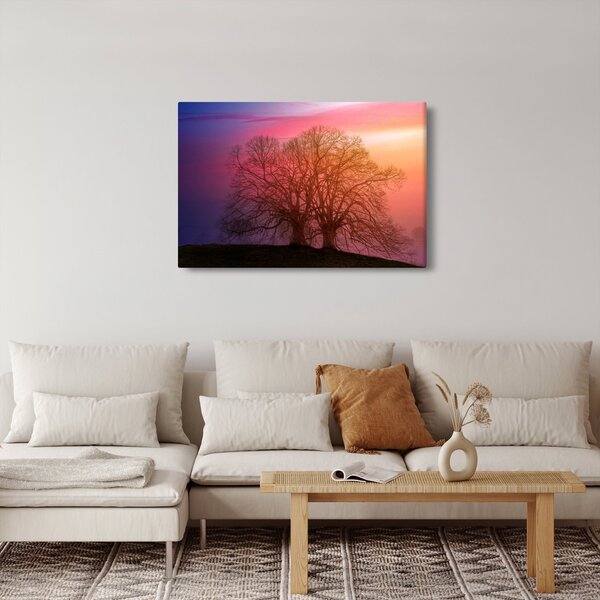 Slika drveća u magli (90x60 cm)