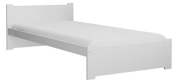 Krevet IKAROS 90 x 200 cm, bijeli Podnica: Bez podnice, Madrac: Bez madraca