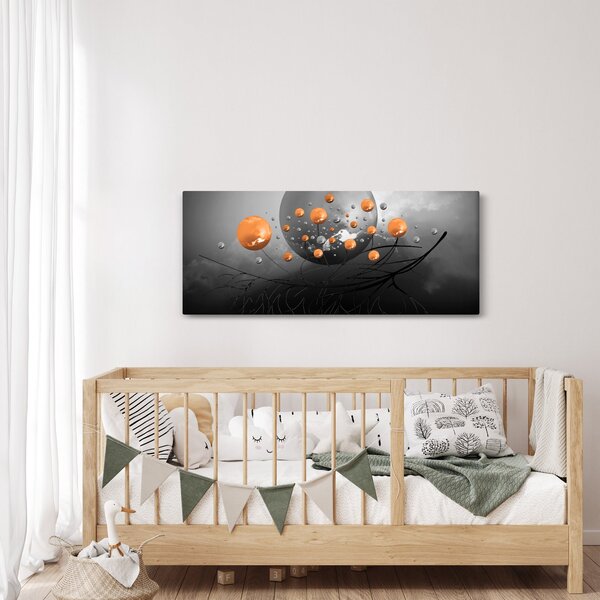 Slika narančastih kugli (120x50 cm)