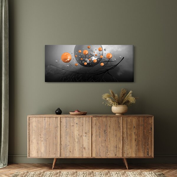 Slika narančastih kugli (120x50 cm)