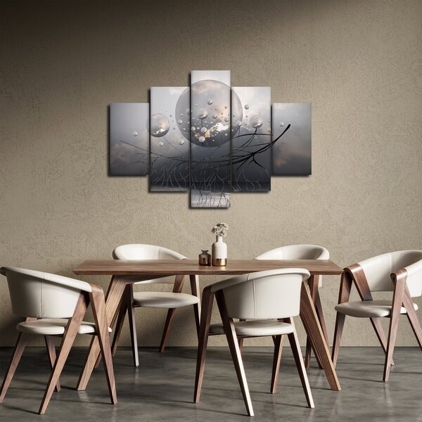 Slika apstraktnih kugli (150x105 cm)