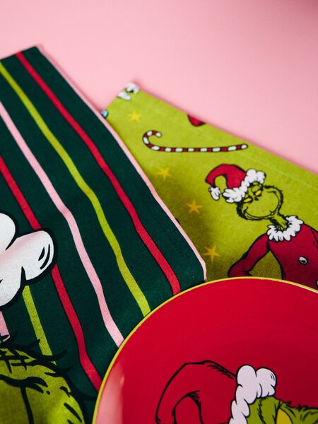 Sinsay - Božićne kuhinjske krpe Grinch 2 komada