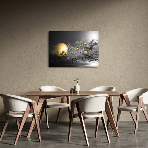Slika oker kugli (70x50 cm)