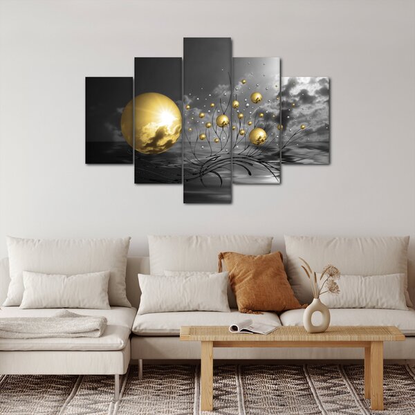 Slika oker kugli (150x105 cm)