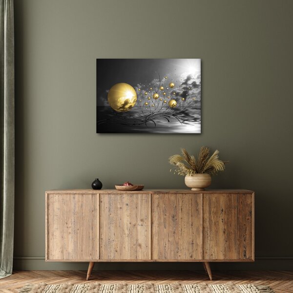 Slika oker kugli (70x50 cm)