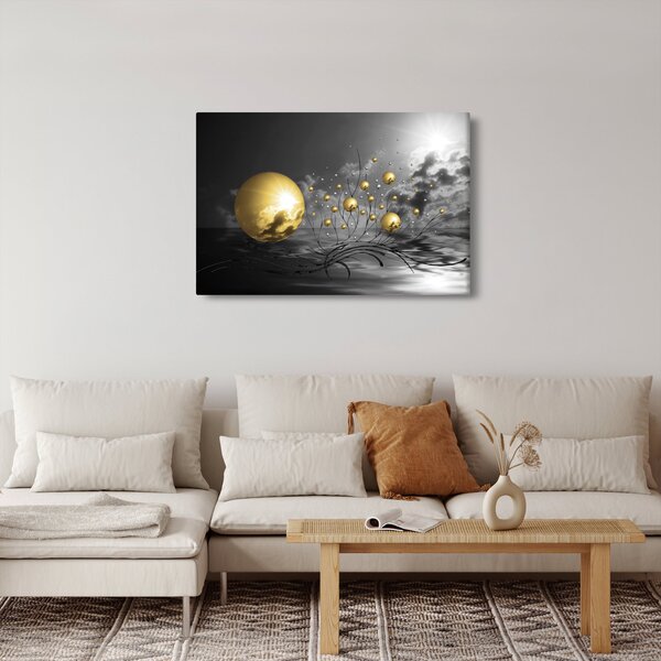 Slika oker kugli (90x60 cm)