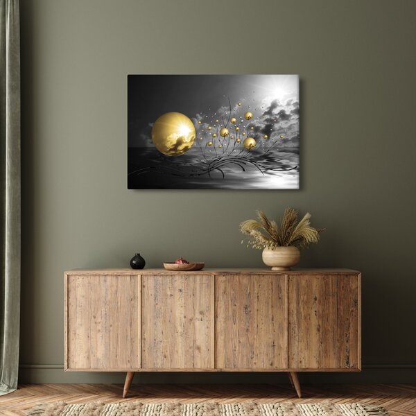Slika oker kugli (90x60 cm)
