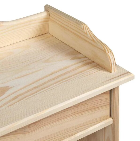 Stalak za vino Prirodna 58 x 28 x 90 cm Masivno drvo bora - Prirodna
