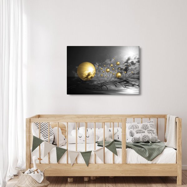 Slika oker kugli (90x60 cm)