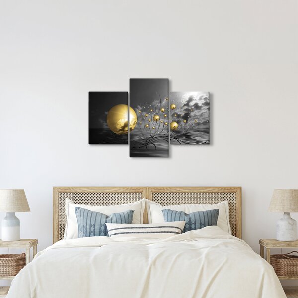Slika oker kugli (90x60 cm)