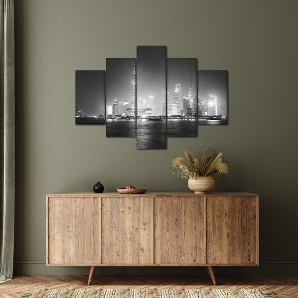 Slika modernih nebodera (150x105 cm)