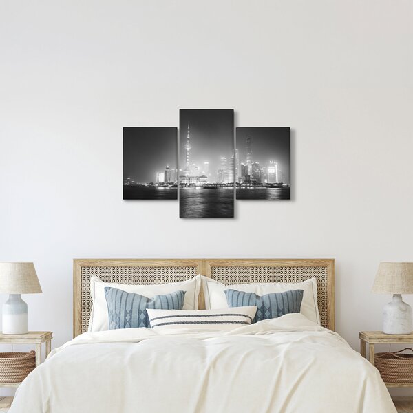Slika modernih nebodera (90x60 cm)