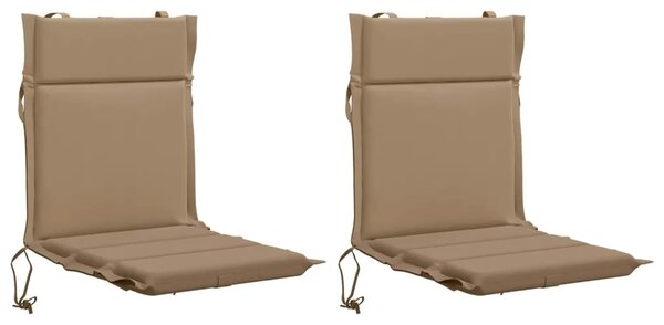 Jastučić za nisku stolicu GEMERT 2 kom. 100% poliester - Taupe (poliester) 110 x 50 x 3 cm 2
