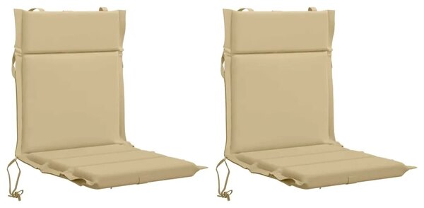 Jastučić za nisku stolicu GEMERT 2 kom. 100% poliester Bež - Bež (poliester) 110 x 50 x 3 cm 2