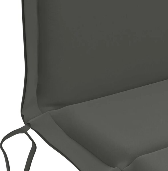 Jastučić za nisku stolicu GEMERT 2 kom. 100% poliester Antracit - Antracit (poliester) 110 x 50 x 3 cm 2