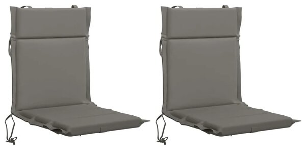 Jastučić za nisku stolicu GEMERT 2 kom. 100% poliester Siva - Siva (melange) 110 x 50 x 3 cm 2