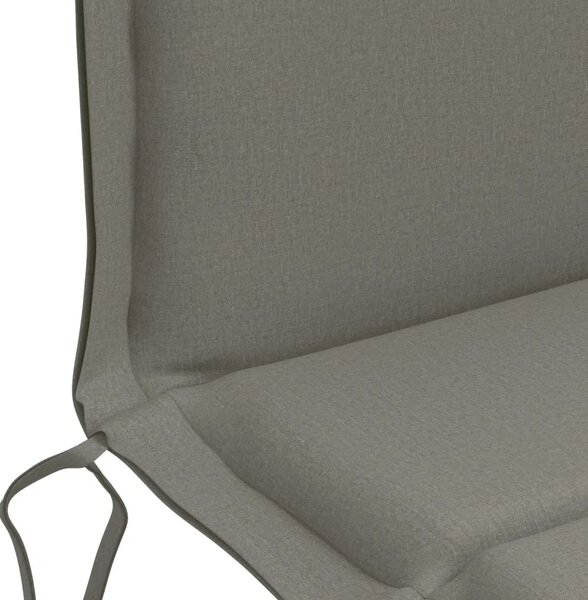 Jastučić za nisku stolicu GEMERT 4 kom. 100% poliester Siva - Siva (melange) 110 x 50 x 3 cm 4