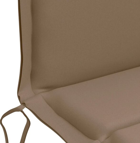 Jastučić za nisku stolicu GEMERT 2 kom. 100% poliester - Taupe (melange) 110 x 50 x 3 cm 2