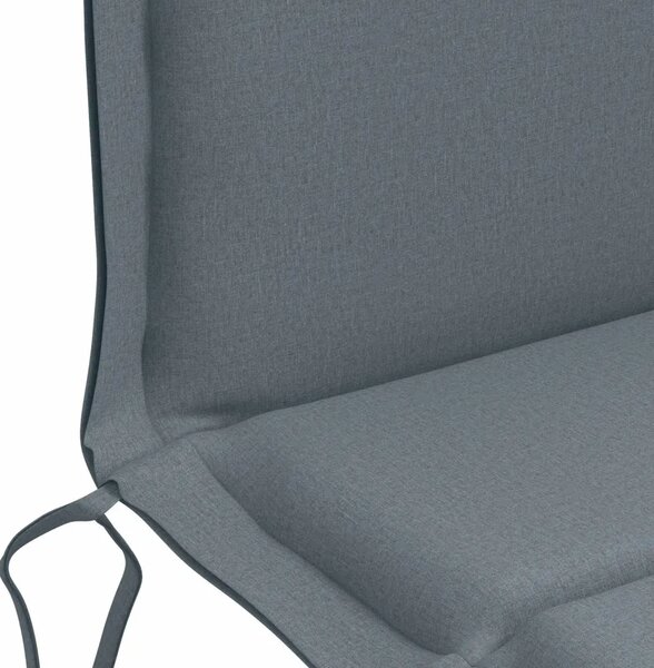 Jastučić za nisku stolicu GEMERT 2 kom. 100% poliester Plava - Plava (melange) 110 x 50 x 3 cm 2