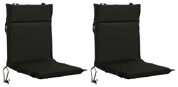 Jastučić za nisku stolicu GEMERT 2 kom. 100% poliester Crna - Crna (melange) 110 x 50 x 3 cm 2