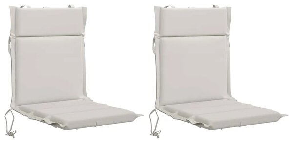 Jastučić za nisku stolicu GEMERT 2 kom. 100% poliester Bijela - Bijela (melange) 110 x 50 x 3 cm 2
