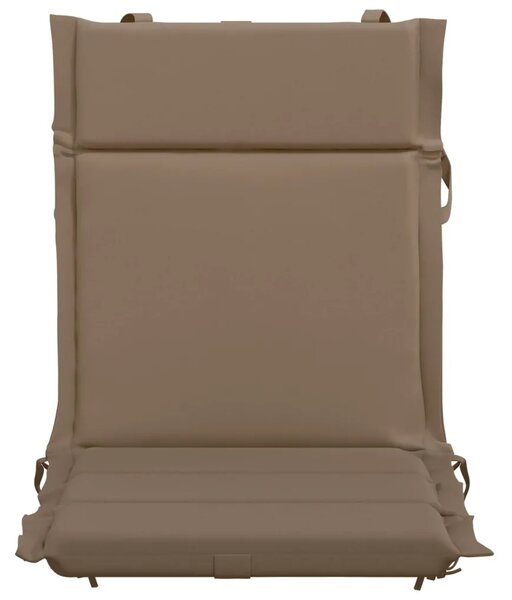 Jastučić za nisku stolicu GEMERT 2 kom. 100% poliester - Taupe (melange) 110 x 50 x 3 cm 2