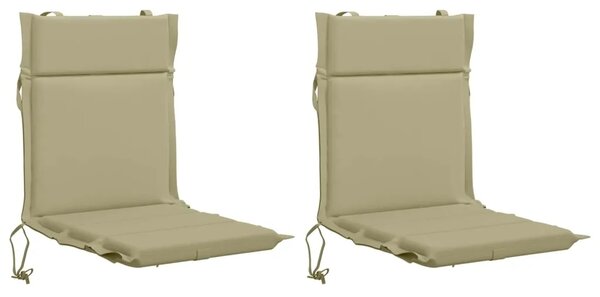 Jastučić za nisku stolicu GEMERT 2 kom. 100% poliester - Svijetlo zelena (melange) 110 x 50 x 3 cm 2