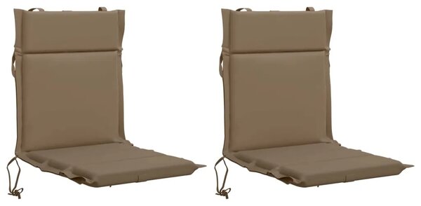 Jastučić za nisku stolicu GEMERT 2 kom. 100% poliester - Taupe (melange) 110 x 50 x 3 cm 2