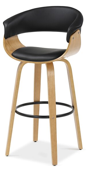 Barska stolica Elynah 75 (crna + hrast)