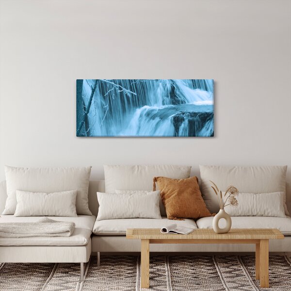 Slika - ledeni slapovi (120x50 cm)