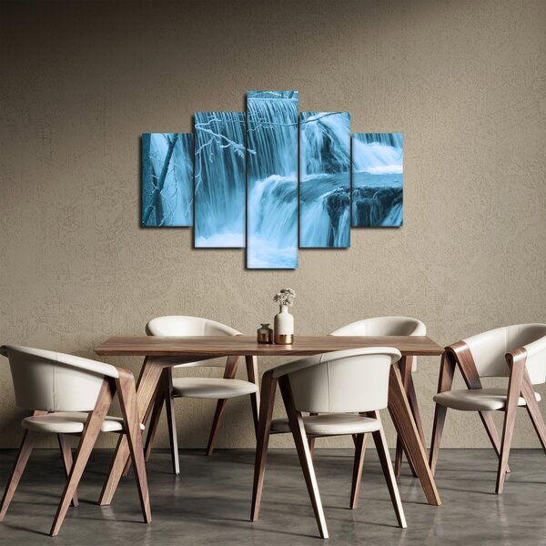 Slika - ledeni slapovi (150x105 cm)