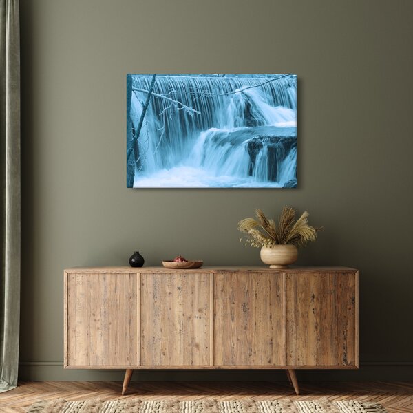 Slika - ledeni slapovi (90x60 cm)
