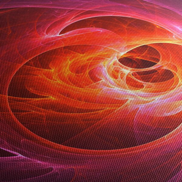 Moderna slika ružičaste apstrakcije (120x50 cm)