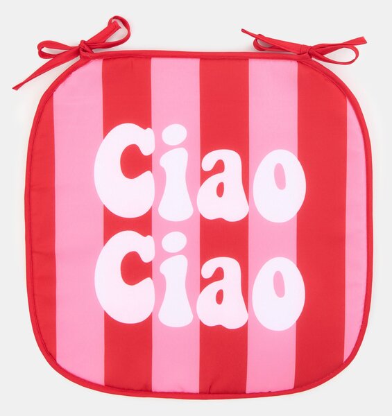 Sinsay - Jastuk za stolicu s natpisom „Ciao Ciao”
