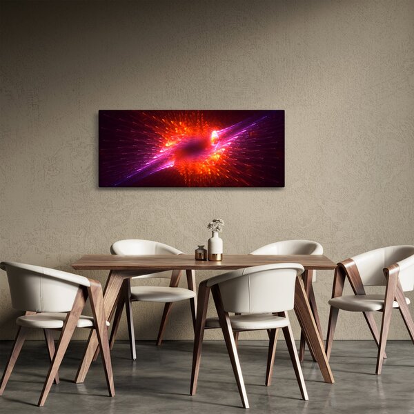 Slika suvremene trnovite apstrakcije (120x50 cm)