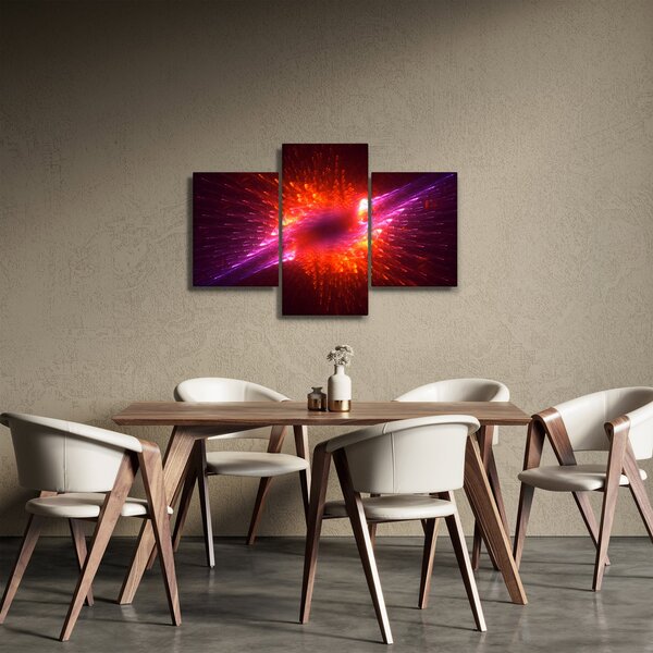 Slika suvremene trnovite apstrakcije (90x60 cm)
