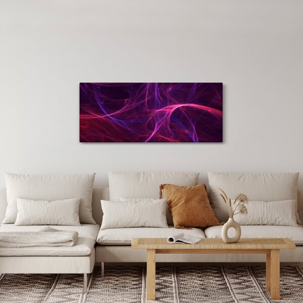 Apstraktna slika krivulja (120x50 cm)