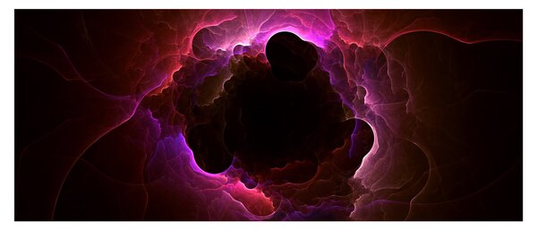 Slika - apstrakcija oblaka (120x50 cm)