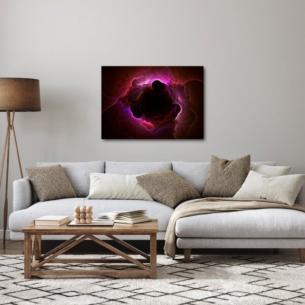 Slika - apstrakcija oblaka (70x50 cm)