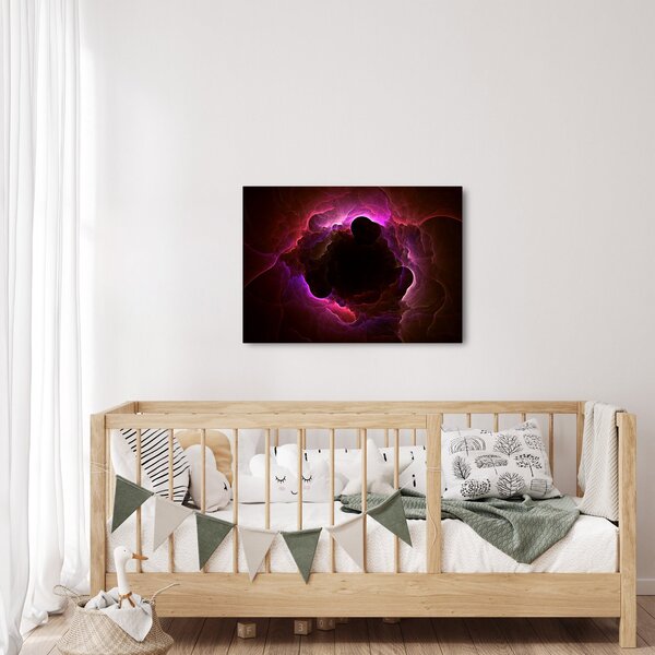 Slika - apstrakcija oblaka (70x50 cm)