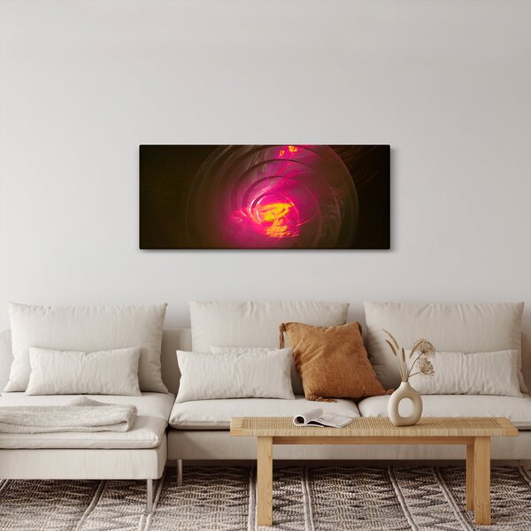 Slika - spiralna apstrakcija (120x50 cm)