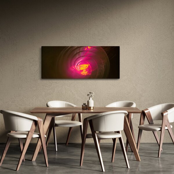 Slika - spiralna apstrakcija (120x50 cm)