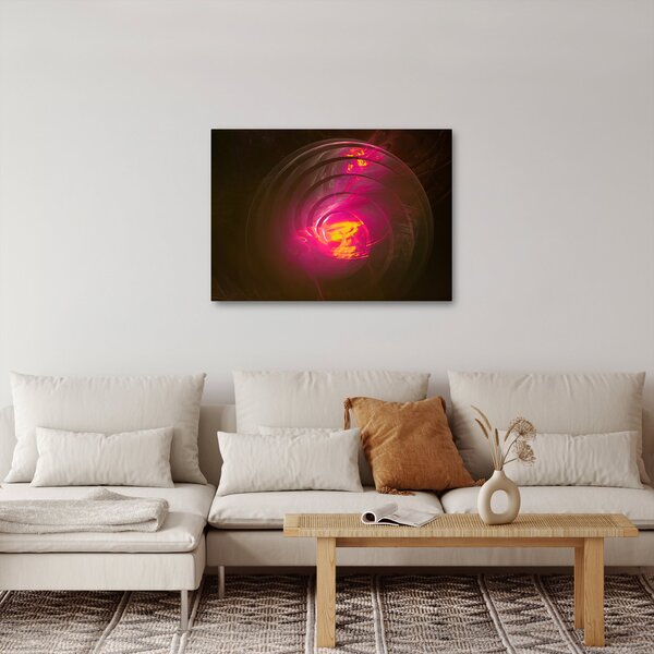 Slika - spiralna apstrakcija (70x50 cm)