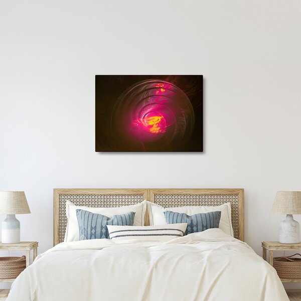 Slika - spiralna apstrakcija (70x50 cm)