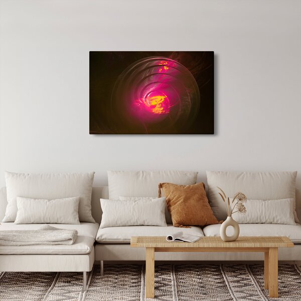 Slika - spiralna apstrakcija (90x60 cm)