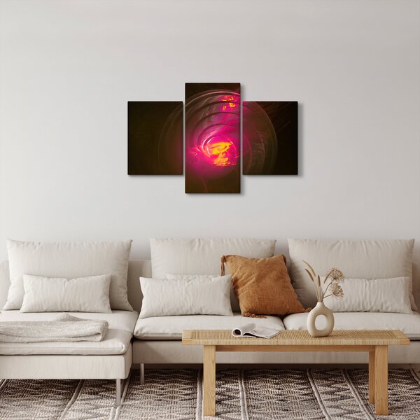 Slika - spiralna apstrakcija (90x60 cm)