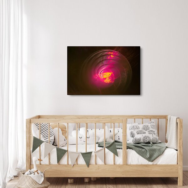 Slika - spiralna apstrakcija (90x60 cm)