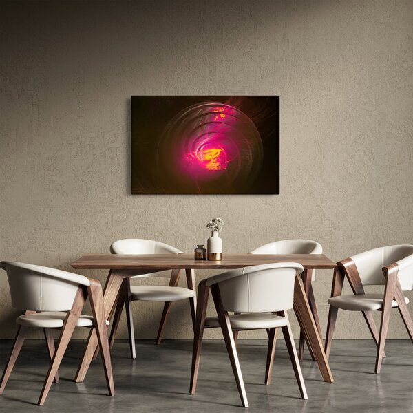 Slika - spiralna apstrakcija (90x60 cm)